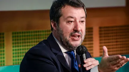 Il ministro delle Infrastrutture Matteo Salvini rilancia per il Ponte sullo Stretto di Messina