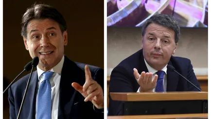 Su Ischia nuovo scontro tra Giuseppe Conte e Matteo Renzi