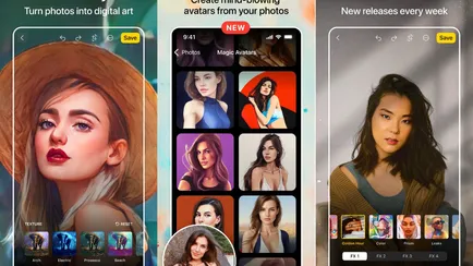 Lensa, l'app che crea ritratti artistici con l'IA, ma attenzione a privacy e diritti