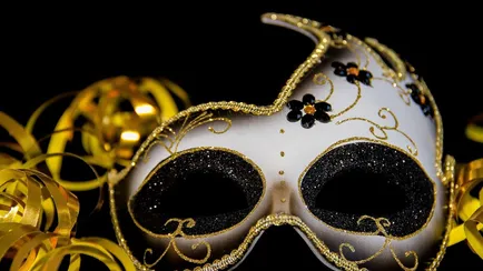 Una maschera di Carnevale