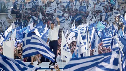 Il leader del centrodestra greco Mitsotakis