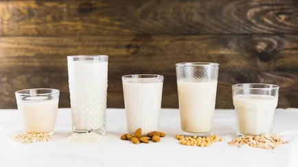 diversi tipi di latte