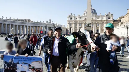 Agricoltori in Vaticano